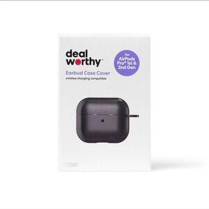 Apple AirPods Pro (1/2 Generation) Case - dealworthy™ Black (open box)